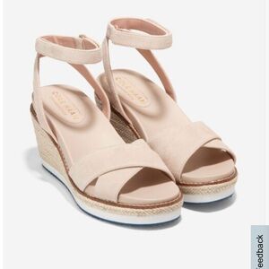 Cole Haan 8.5 Womens wedge sandals